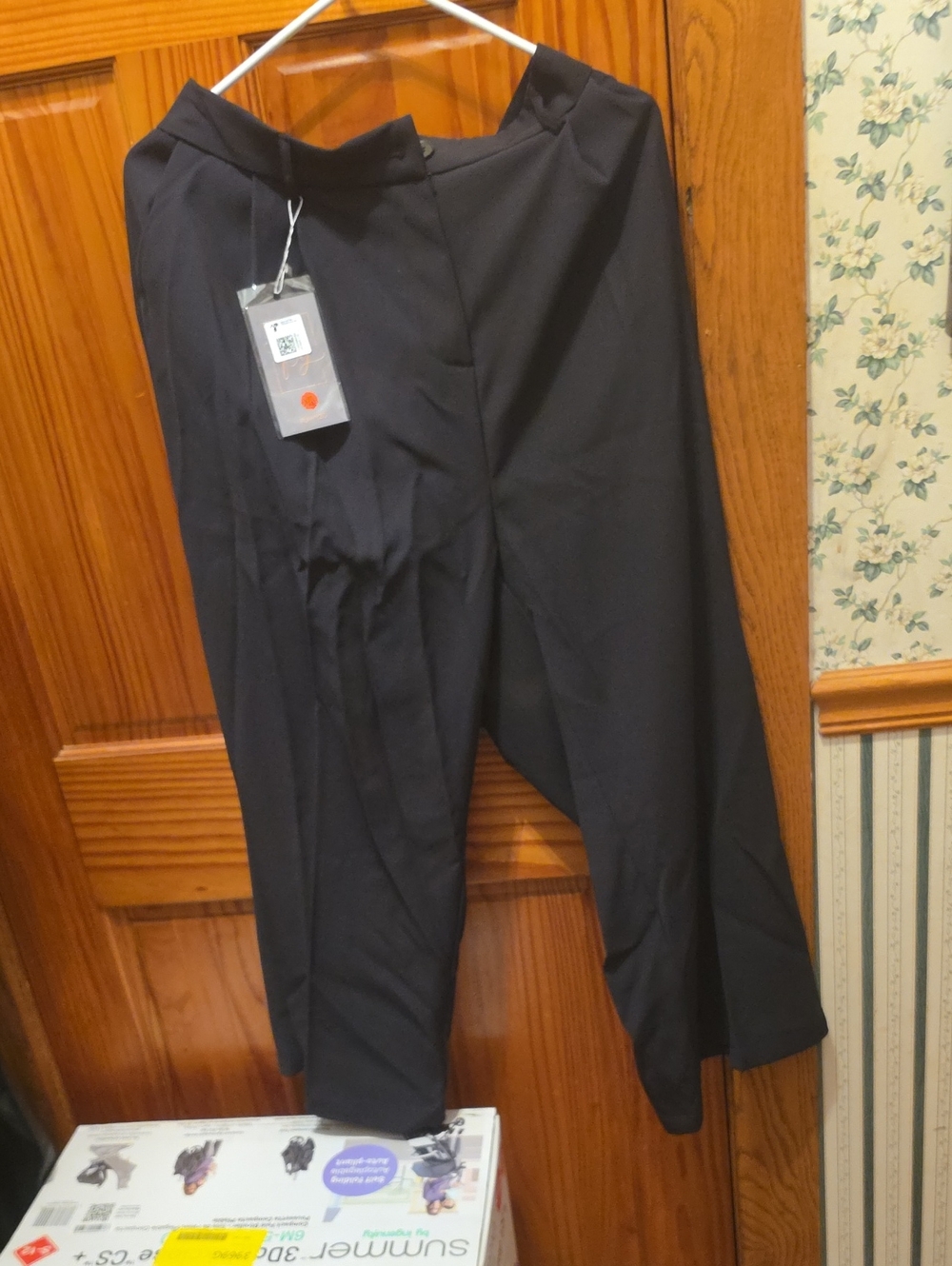 Funyyo Black Ladies Dress Pants